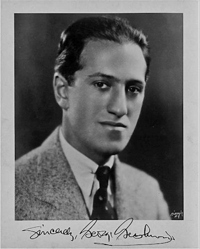 Signed photo of George Gershwin