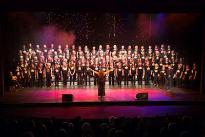 Picture of Rock Choir members