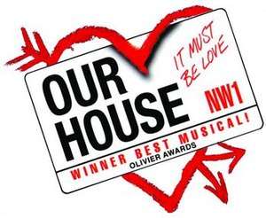 Logo for Our House - the musical