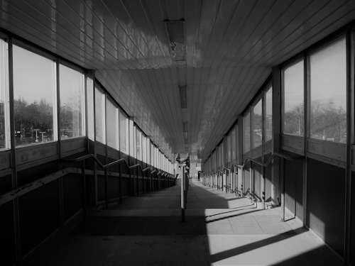 2021s under 18s photo competition winner - an empty view of Stevenage Station