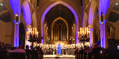 Image of London Show choir at Paddington