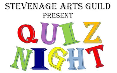 Arts guild QUiz night poster image from 2019 edited version