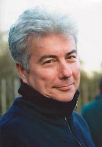 Image of Ken Follett, who is giving the talk
