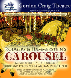 Poster for Lytton Players staging of Rodgers and Hammerstein's Carousel image